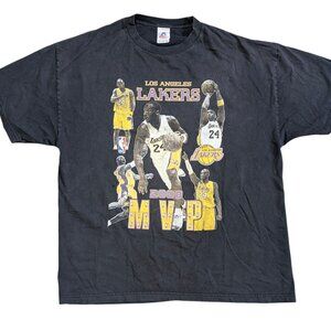 Vintage Kobe Bryant #24 MVP Shirt Men 2XL 2008 Basketball LA Lakers NBA